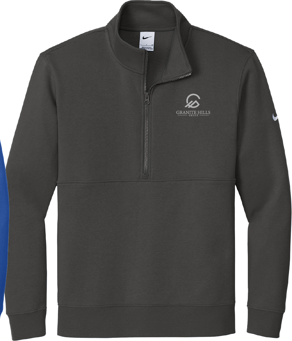 Nike Club Fleece Sleeve Swoosh 1/2-Zip
