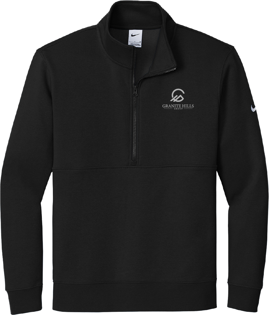 Nike Club Fleece Sleeve Swoosh 1/2-Zip