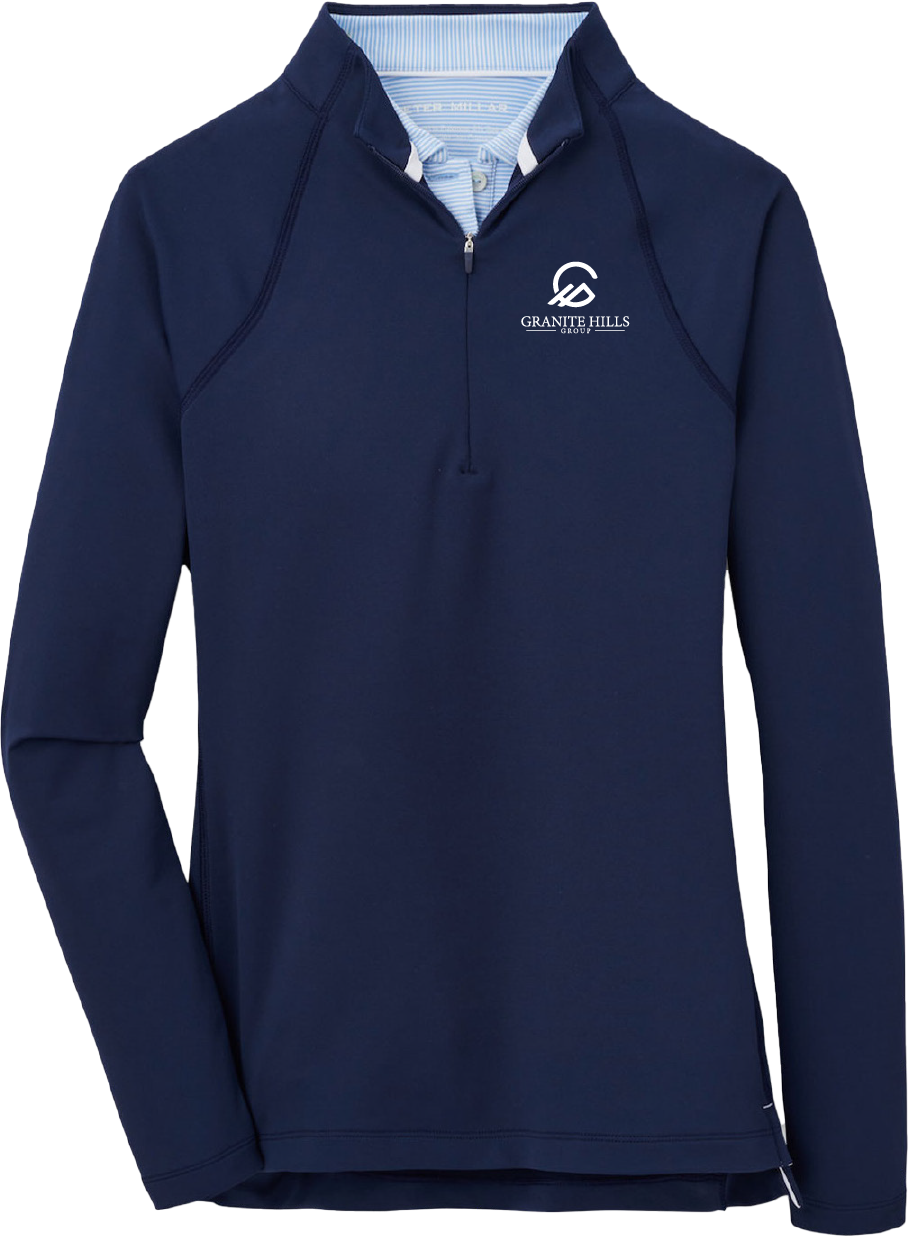 Peter Millar® Women's Raglan Sleeve Perth Layer Quarter-Zip